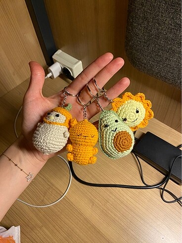 Amigurumi anahtarlık