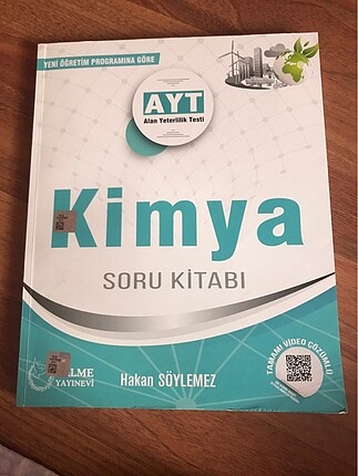 palme yayınları ayt kimya test kitabı