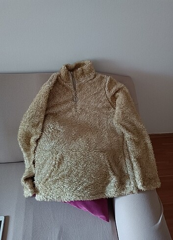 Peluş sweatshirt 