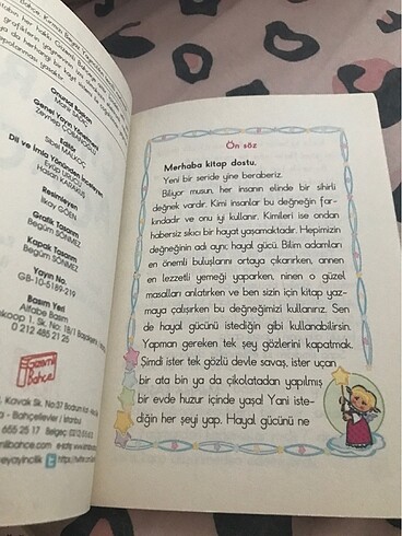  9 adet hikaye kitabı hiç bir deformesi yok yeni gibi