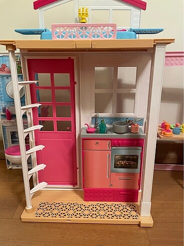 Barbie evi Portatif ve Aksesuarları - Görsel 5
