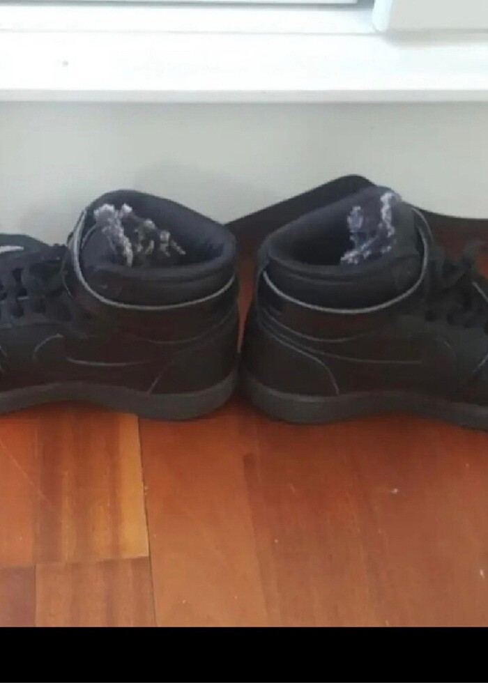 Nike siyah spor ayakkabı /bot - Görsel 3