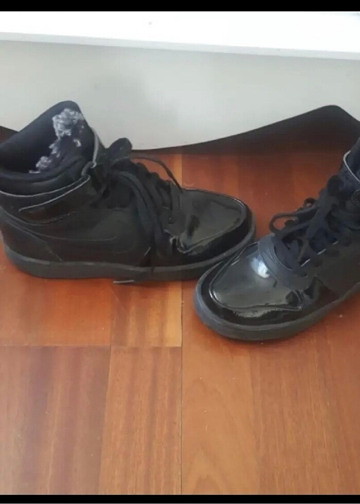 Nike siyah spor ayakkabı /bot - Görsel 4