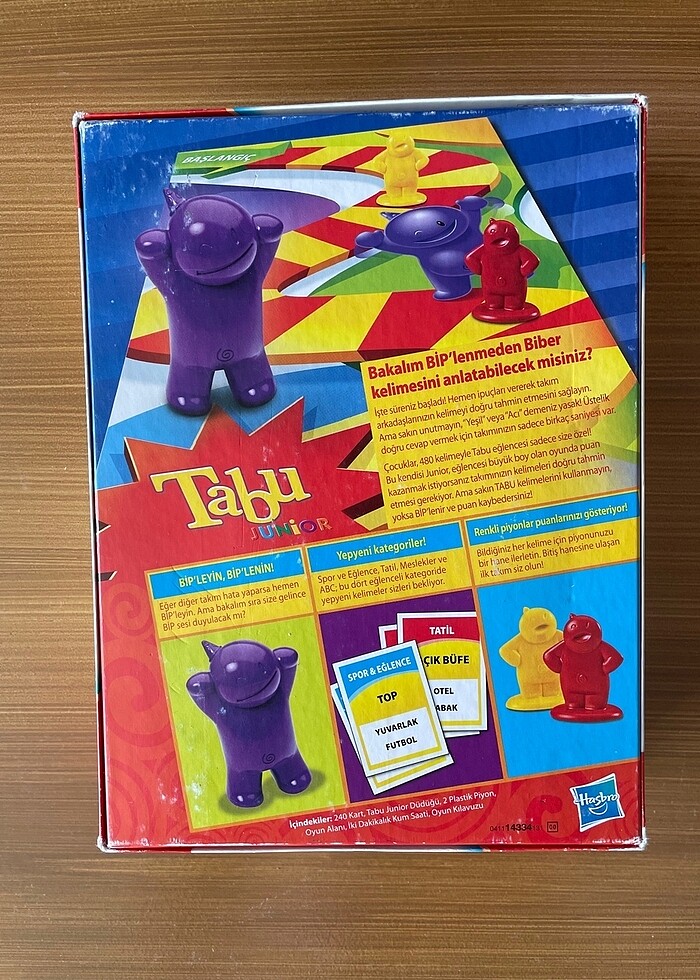 Tabu Junior Hasbro Orjinal - Görsel 3
