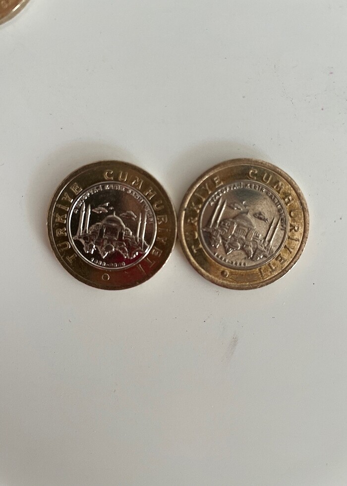 15 Temmuz,Ayasofya,Gazilik ünvanı 100.yıl Parası - Görsel 4