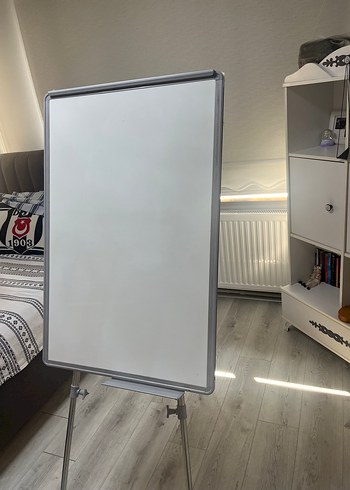 Ayarlanabilir Ayaklı Beyaz Yazı Tahtası