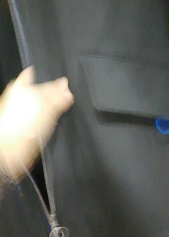 Kadın Gri Uzun Fermuarlı Kaban - Görsel 7