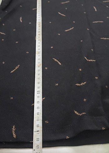 Erkek Siyah Baskılı Kısa Kollu Polo Tişört - Görsel 5