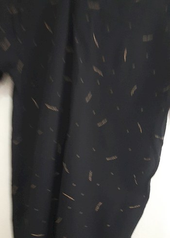 Erkek Siyah Baskılı Kısa Kollu Polo Tişört - Görsel 10