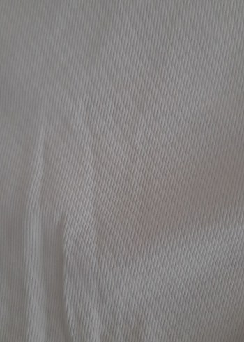 Kız Çocuk Beyaz Kısa Kollu Fırfırlı Bluz - Görsel 4