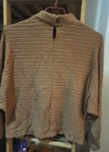 Chima Boğazlı Örgü Kadın Kazak - Görsel 3