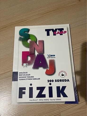 Tyt fizik son 200 soru