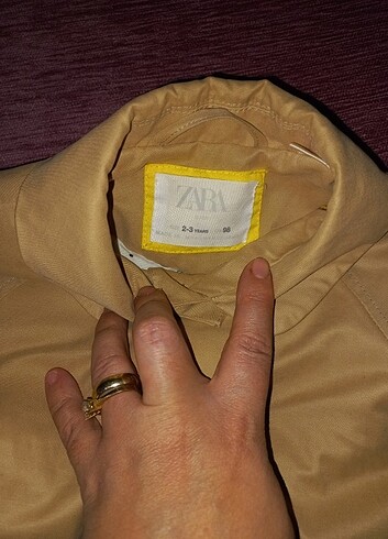 24-36 Ay Beden Zara trençkot