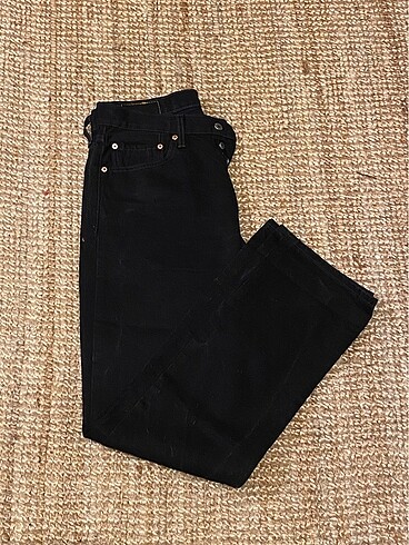 Levi?s, 501, Siyah, Kot Pantolon