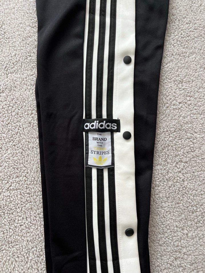 Erkek Siyah citcitli Adidas Eşofman Altı - Görsel 5