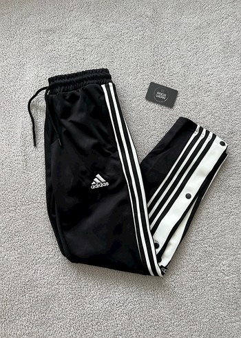 Erkek Siyah Adidas citcitli Eşofman Altı - Görsel 5