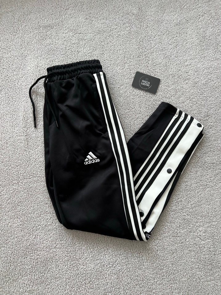 Erkek Siyah Adidas citcitli Eşofman Altı - Görsel 5