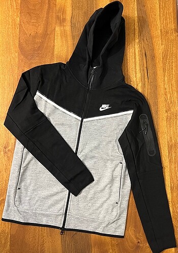 Nike Tech fleece hirka siyah gri