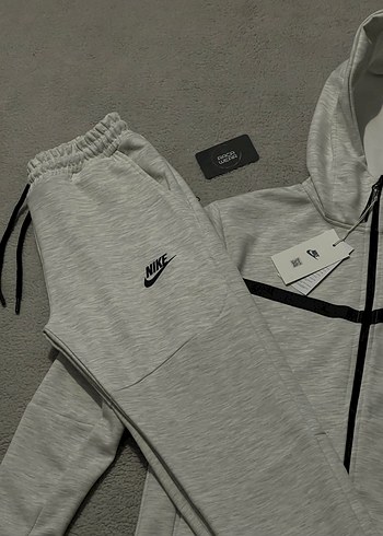 Nike tech fleece takim Gri - Görsel 3