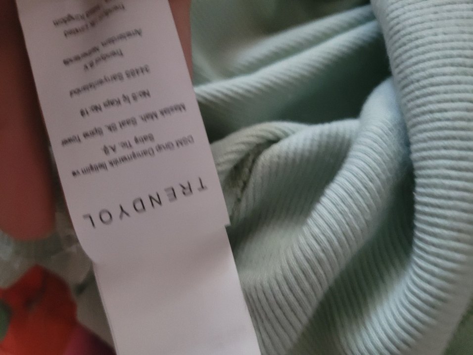 Su yeşili  Yüksek Yakalı Kadın Atlet - Görsel 2