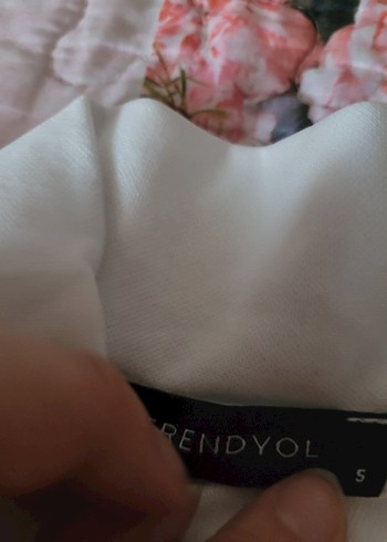 Kızlar için beyaz keten kısa kollu gömlek - Görsel 3