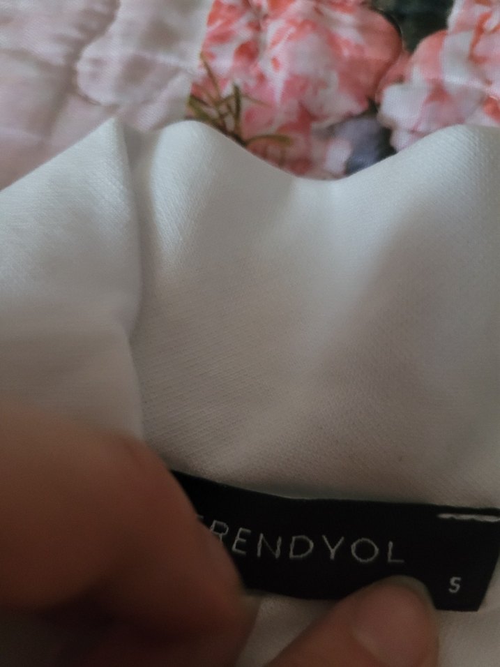 Kızlar için beyaz keten kısa kollu gömlek - Görsel 3