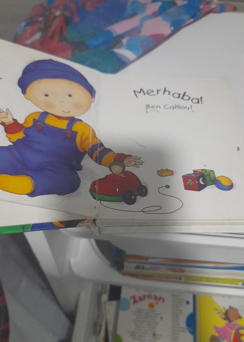 Beden Caillou - Etrafta Dolaşıyor Çocuk Kitabı