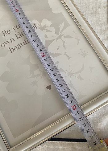 Ikea Gri Beyaz Dekoratif Çerçeve