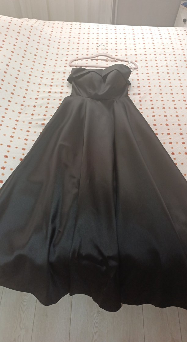 Siyah Tafta Prenses Model Elbise - Görsel 2