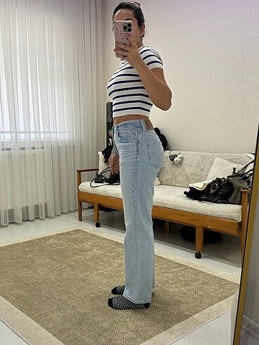 36 Beden mavi Renk Jeans