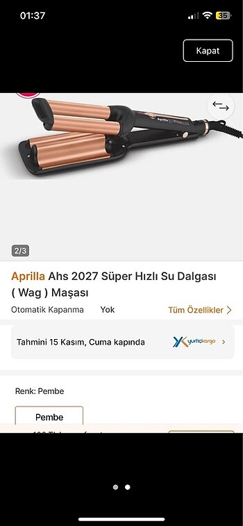 Diğer Aprilla su dalgası