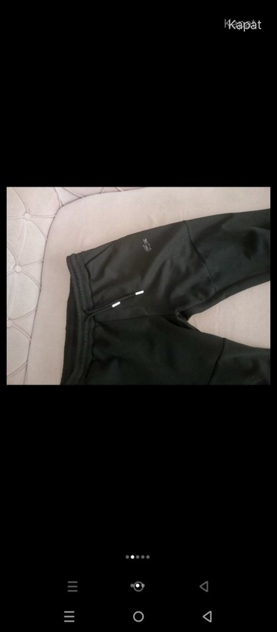 Lacoste Siyah  Erkek Eşofman Altı - Görsel 2