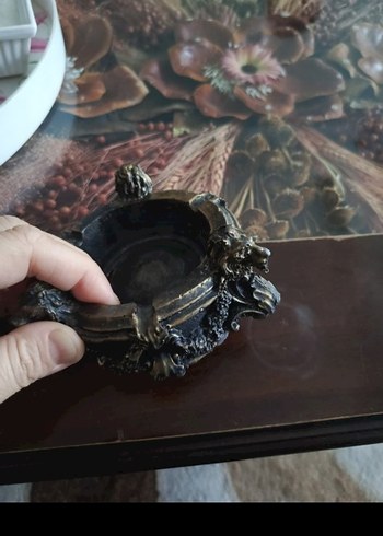 Siyah Koyu Renk Dekoratif Biblo - Görsel 2