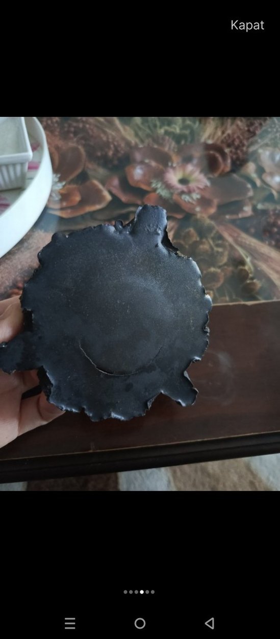 Siyah Koyu Renk Dekoratif Biblo - Görsel 3