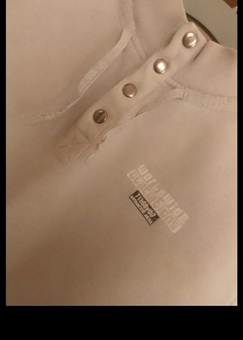 Bej Uzun Kollu Erkek Sweatshirt - Görsel 3