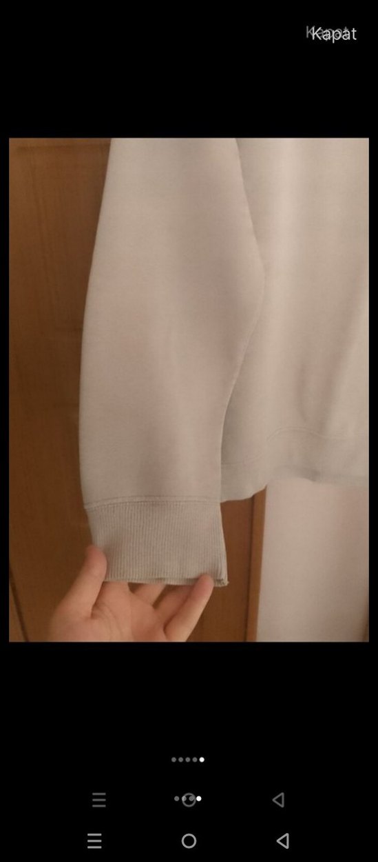 Bej Uzun Kollu Erkek Sweatshirt - Görsel 4