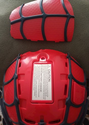 Kırmızı Örümcek Adam Aksiyon Figürü ışıklı - Görsel 4