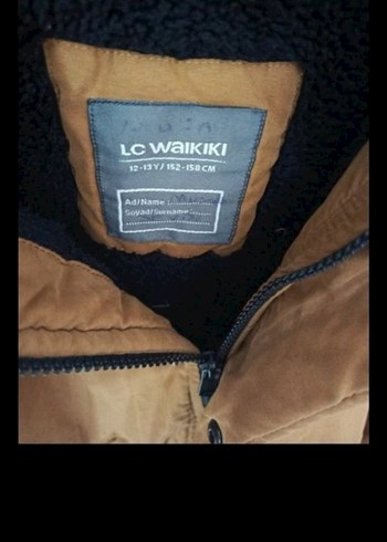 Düğmeli Kahverengi Kapüşonlu Erkek Mont - Görsel 4