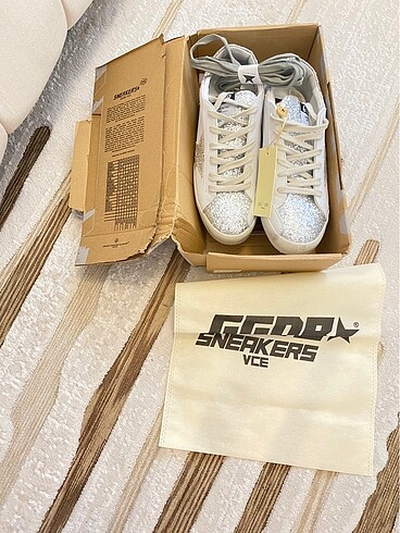 39 Beden beyaz Renk Golden gose replika sneaker