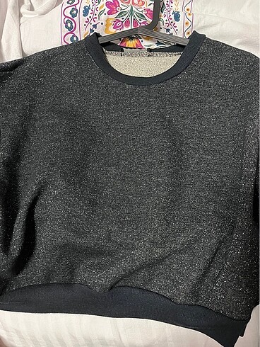 xl Beden siyah Renk Crop bluz