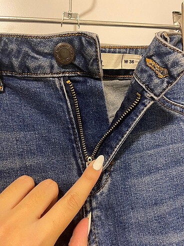 36 Beden Vintage skinny kot pantolon
