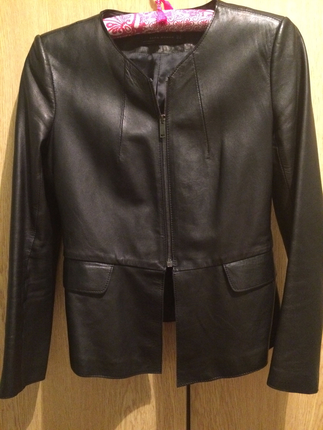 Zara deri fermuarlı ceket/blazer