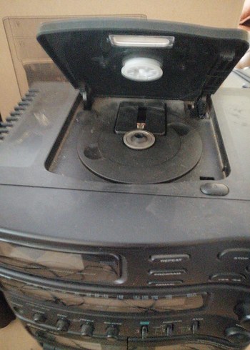 Siyah Mini Müzik Sistemi - Görsel 3