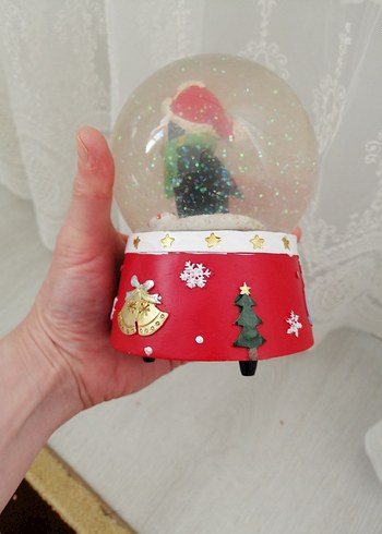 Renkli Kardan Adam Kar Küresi Biblosu - Görsel 3