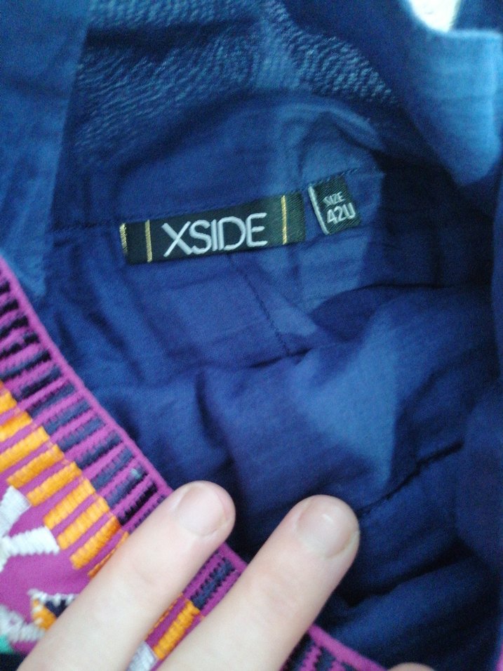 Nakışlı Çok Renkli Uzun Bohem Etek - Görsel 4