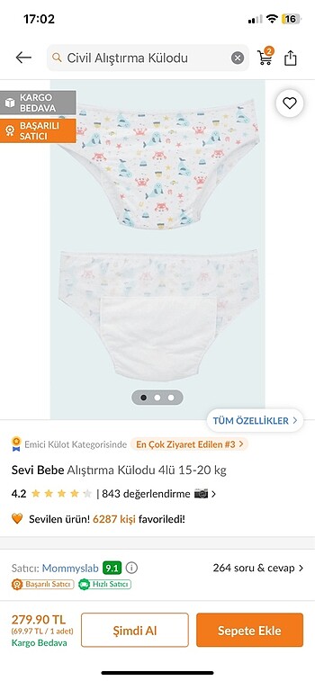 Alıştırma külodu