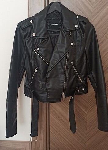 Pull and bear deri ceket