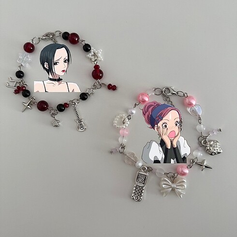 nana & hachi couple bileklik