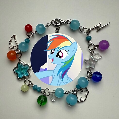 my little pony rainbow dash bileklik