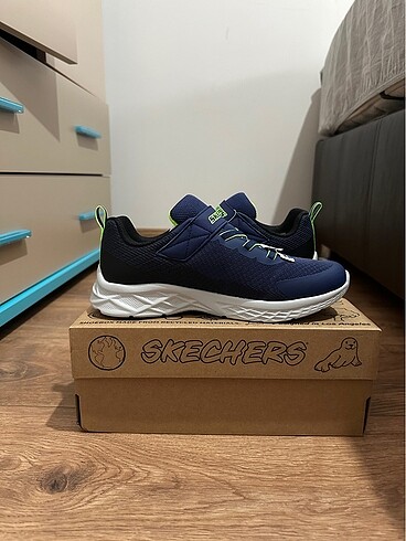 37 Beden lacivert Renk Skechers BANTLI 37 no